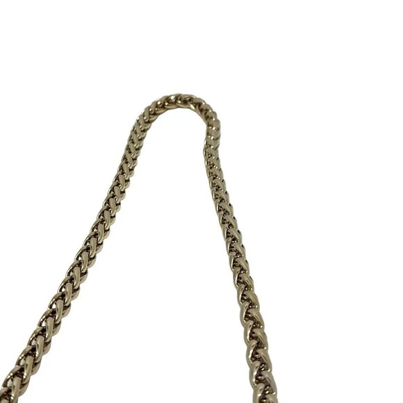 Auth FURLA Metropolis - Khaki Black Leather Shoulder Bag - Picture 4 of 9